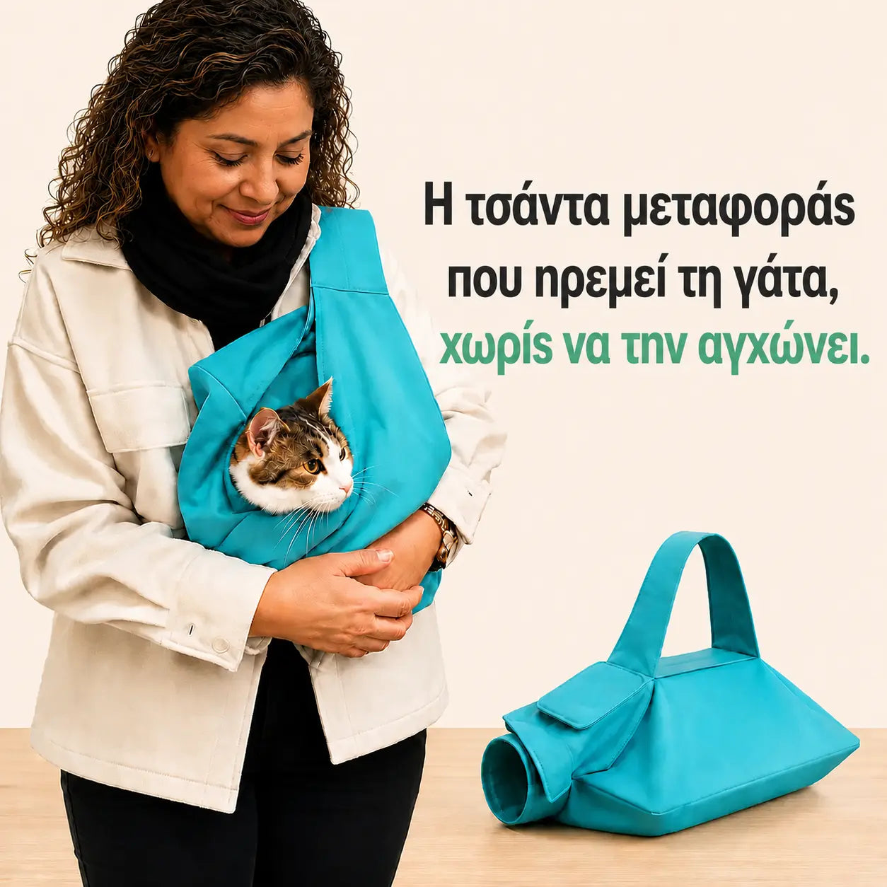 Τσάντα Μεταφοράς Γάτας Veluna