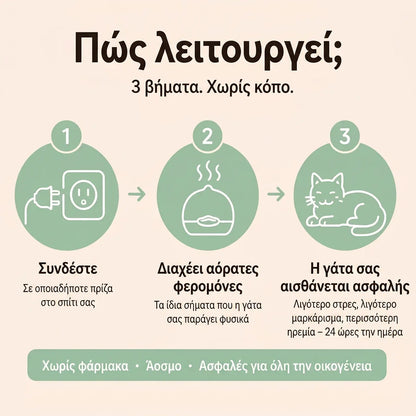 Veluna Διαχυτής Φερομονών για Γάτες
