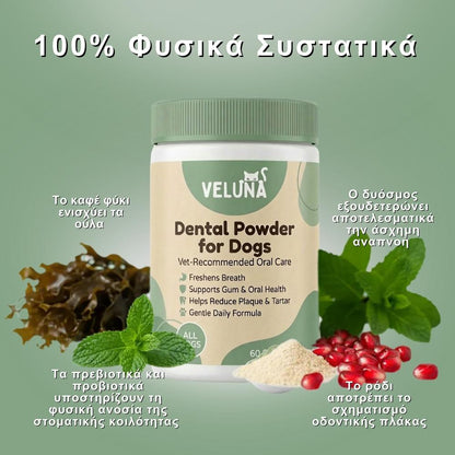 Veluna Οδοντική Σκόνη για Σκύλους