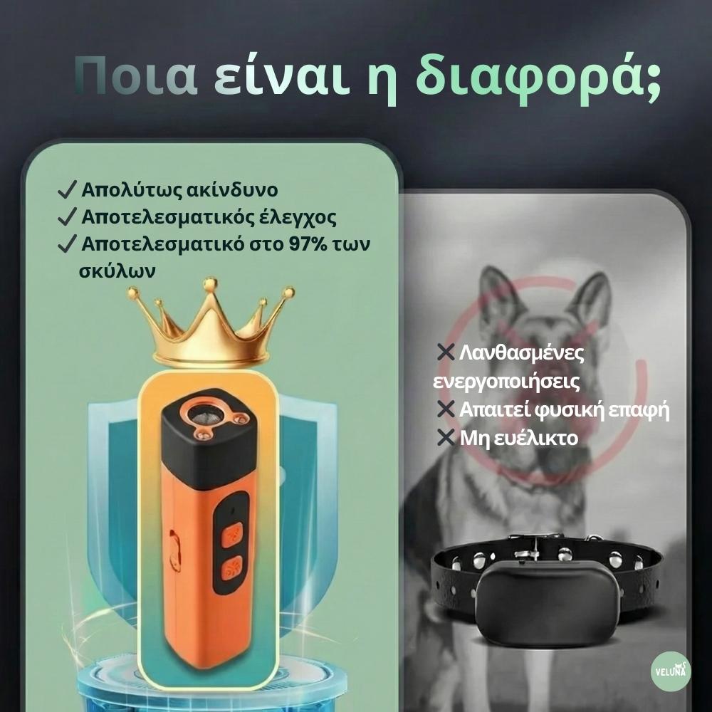 CalmPro – Υπερηχητικός Εκπαιδευτής Σκύλων – Σταματήστε το Υπερβολικό Γάβγισμα με Ασφάλεια