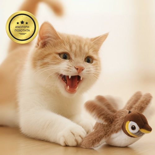 Veluna Έξυπνο Παιχνίδι Πουλί για Γάτες